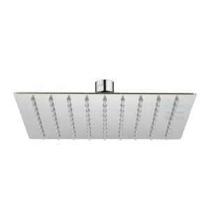 ראש מקלחת נירוסטה מרובע 25 ס"מ חמת בייסיק hamat basics 416245 | כרום ניקל חמת בייסיק | zm