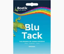 דבק רב פעמי blu tack original – bostik