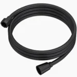 צינור pvc למזלף 1.5 מטר שחור מט