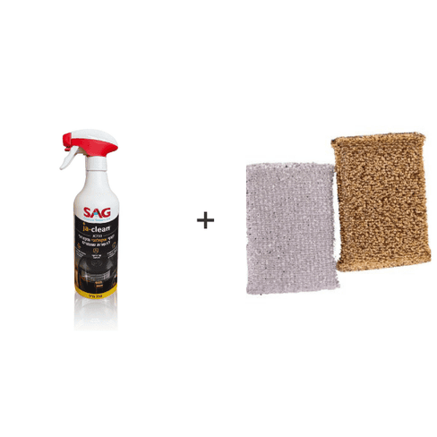 ערכת ניקוי שומנים למטבח – Ja-Clean SAG + כריות יפניות(סקוצים)