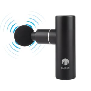 אקדח עיסוי מיני נטען CLIMEX CL-500 - 4 ראשים מתחלפים