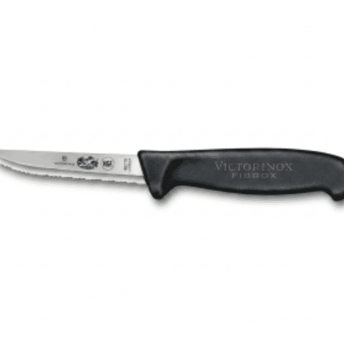 סכין פירוק בשר Victorinox Fibrox להב מעוקל