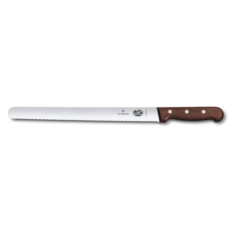 סכין פריסה משוננת Victorinox עם ידית עץ
